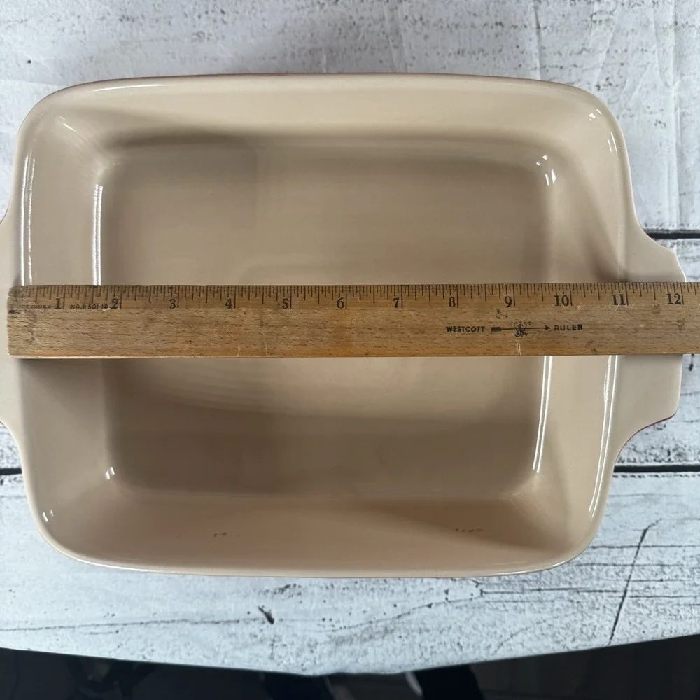 Brandani Red Ceramic Casserole Dish 10